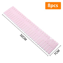 Load image into Gallery viewer, 4/8Pcs DIY Plastic Drawer Divider
