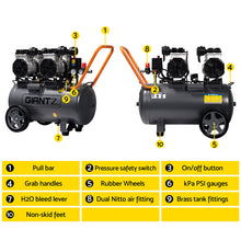 Load image into Gallery viewer, Giantz 50L Air Compressor 3.0HP Oil-Free Quiet Electric Portable Air Inflator
