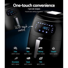 Load image into Gallery viewer, 8.5L-1800W LCD Digital Air Fryer
