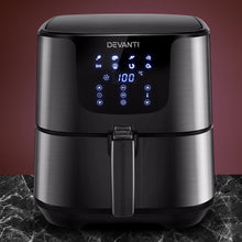 Load image into Gallery viewer, 7L-1700W LCD Digital Stainless Steel Air Fryer
