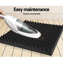 Load image into Gallery viewer, Alpha 20pcs Acoustic Foam Panels Studio Sound Absorption Eggshell 50x50CM
