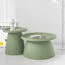 Load image into Gallery viewer, ArtissIn Coffee Table Mushroom Nordic Round Large Side Table 70CM Green
