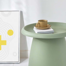 Load image into Gallery viewer, ArtissIn Coffee Table Mushroom Nordic Round Small Side Table 50CM Green
