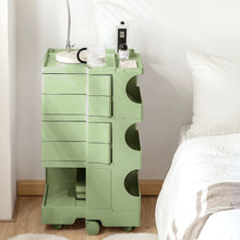 Load image into Gallery viewer, ArtissIn Replica Boby Trolley Storage Drawer Cart Shelf Mobile 5 Tier Green
