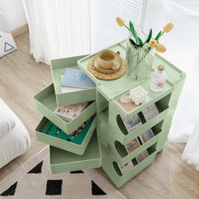 Load image into Gallery viewer, ArtissIn Replica Boby Trolley Storage Drawer Cart Shelf Mobile 5 Tier Green
