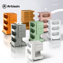 Load image into Gallery viewer, ArtissIn Replica Boby Trolley Storage Drawer Cart Shelf Mobile 5 Tier Green

