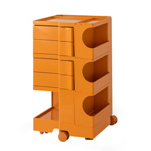 Load image into Gallery viewer, ArtissIn Replica Boby Trolley Bedside Table Storage Shelf Mobile 5 Tier Orange
