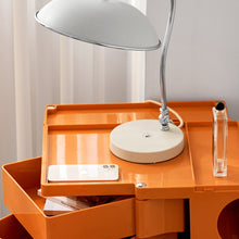 Load image into Gallery viewer, ArtissIn Replica Boby Trolley Bedside Table Storage Shelf Mobile 5 Tier Orange

