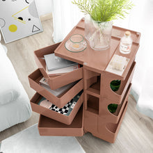 Load image into Gallery viewer, ArtissIn Replica Boby Trolley Storage Mobile Drawer Cart Shelf 5 Tier Pink

