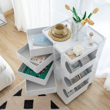 Load image into Gallery viewer, ArtissIn Replica Boby Trolley Storage Drawer Cart Shelf Mobile 5 Tier White
