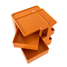 Load image into Gallery viewer, ArtissIn Replica Boby Trolley Storage Bedside Table Mobile Cart 3 Tier Orange
