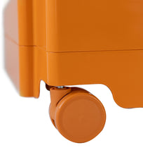 Load image into Gallery viewer, ArtissIn Replica Boby Trolley Storage Bedside Table Mobile Cart 3 Tier Orange
