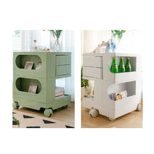 Load image into Gallery viewer, ArtissIn Replica Boby Trolley Storage Bedside Table Mobile Cart 3 Tier Orange
