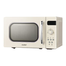 Load image into Gallery viewer, Comfee 20L Microwave Oven 800W Countertop Kitchen 8 Cooking Settings Cream
