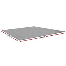 Load image into Gallery viewer, Weisshorn 3M X 2.5M Annex Matting Floor Mats Mesh Caravan Camping Annexe 2pcs
