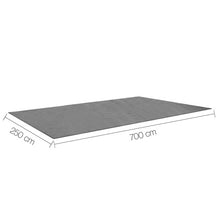 Load image into Gallery viewer, Weisshorn 7M X 2.5M Annex Matting 600GSM Floor Mats Mesh Caravan Camping Annexe
