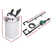 Load image into Gallery viewer, Giantz Aquarium Filter Fish Tank External Canister Water Pump 1250L/H
