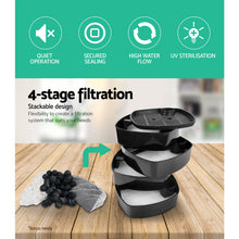 Load image into Gallery viewer, Aquarium External Canister Filter Aqua Fish Tank UV Light with Media Kit 2400L/H
