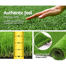 Load image into Gallery viewer, Primeturf Artificial Grass 20mm 2mx5m 10sqm Synthetic Fake Turf Plants Plastic Lawn 4-coloured
