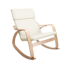 Load image into Gallery viewer, Artiss Fabric Rocking Armchair - Beige
