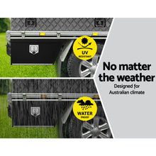 Load image into Gallery viewer, Giantz Ute Tool Box Right UnderTray Toolbox Under Tray Aluminium Underbody
