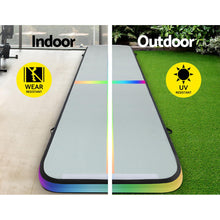 Load image into Gallery viewer, Everfit 5M Air Track Gymnastics Tumbling Exercise Mat Inflatable Mats + Pump
