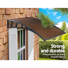 Load image into Gallery viewer, Instahut Window Door Awning Door Canopy Outdoor Patio Cover Shade 1.5mx4m DIY BR
