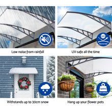 Load image into Gallery viewer, Instahut Window Door Awning Door Canopy Outdoor Patio Sun Shield 1.5mx4m DIY
