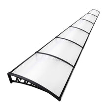 Load image into Gallery viewer, Instahut Window Door Awning Door Canopy Patio UV Sun Shield WHITE 1mx6m DIY
