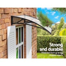 Load image into Gallery viewer, Instahut DIY Window Door Awning Shade 1 x 2m - Transparent
