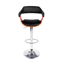Load image into Gallery viewer, Artiss Wooden Bar Stool - Black and Wood
