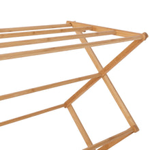 Load image into Gallery viewer, Artiss Clothes Rack Airer Foldable Bamboo Drying Laundry Dryer Garment Hanger
