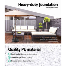 Load image into Gallery viewer, Instahut Outdoor Umbrella Base Stand Pole Pod Sand/Water Patio Cantilever Offset
