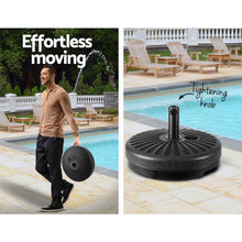 Load image into Gallery viewer, Instahut Outdoor Umbrella Base Stand Pole Pod Sand/Water Patio Cantilever Offset
