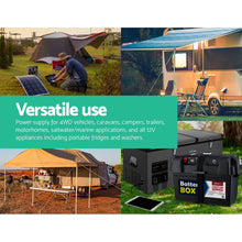 Load image into Gallery viewer, Giantz 170Ah Deep Cycle Battery 12V AGM Marine Sealed Power Portable Box Solar Caravan Camping
