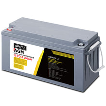 Load image into Gallery viewer, Giantz 200Ah Deep Cycle Battery 12V AGM Marine Sealed Power Portable Box Solar Caravan Camping
