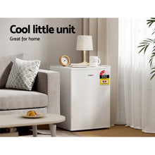 Load image into Gallery viewer, Devanti 70L Portable Mini Bar Fridge - White
