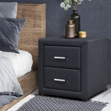 Load image into Gallery viewer, Moda Bedside table - Charcoal
