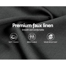 Load image into Gallery viewer, Fabric Charcoal Queen Bed Frame
