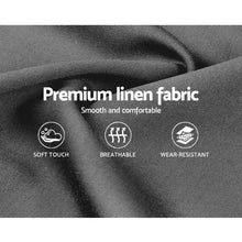 Load image into Gallery viewer, Fabric Grey Double Bed Frame
