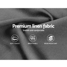 Load image into Gallery viewer, Artiss Pier Bed Frame Fabric - Grey Double
