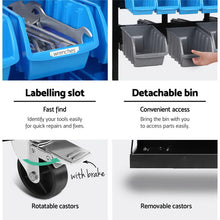 Load image into Gallery viewer, Giantz 90 Bin Storage Rack Stand
