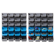 Load image into Gallery viewer, 48 Bin Wall Mounted Rack Storage Organiser
