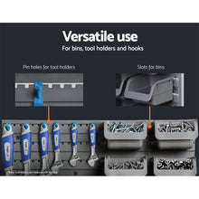 Load image into Gallery viewer, 48 Bin Wall Mounted Rack Storage Organiser
