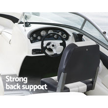 Load image into Gallery viewer, 2X Swivels All Weather Folding Boat Seating Set
