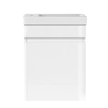 Load image into Gallery viewer, Cefito 400mm Bathroom Vanity Basin Cabinet Sink Storage Wall Hung Ceramic Basins Wall Mounted White
