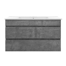 Load image into Gallery viewer, Cefito 900mm Bathroom Vanity Cabinet Basin Unit Sink Storage Wall Mounted Cement
