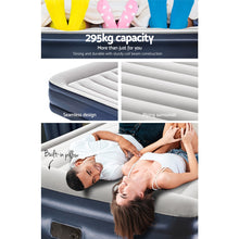 Load image into Gallery viewer, Bestway Queen Air Bed Inflatable Mattress Sleeping Mat Battery Built-in Pump
