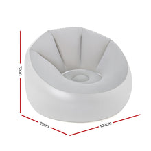 Load image into Gallery viewer, Bestway Inflatable Seat Sofa LED Light Chair Outdoor Lounge Cruiser

