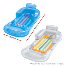 Load image into Gallery viewer, Bestway Durable Inflatable Sun Lounger Pool Air-Bed Seat/Chair Lilo Float Toy

